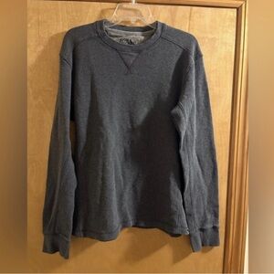 Men's Crewneck Sweatshirt - Dark Charcoal Gray
